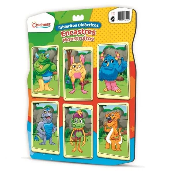 Encastres Didácticos – Monstruitos