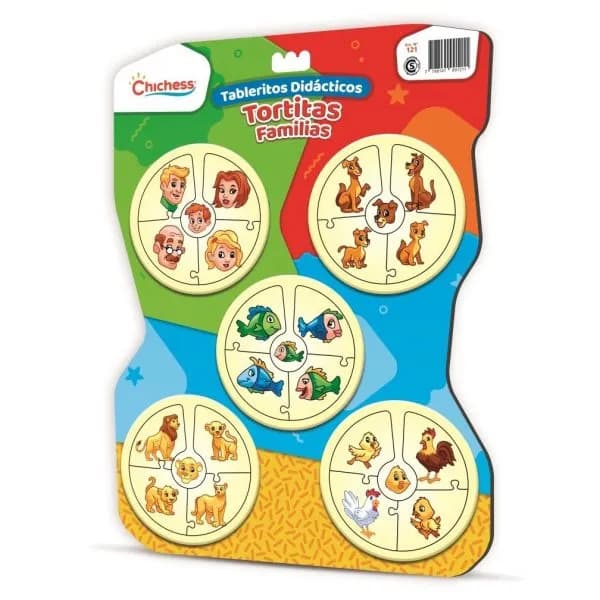 Tortitas Didácticas – Familias