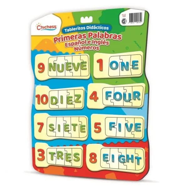 Primeras Palabras (Español E Inglés) – Números