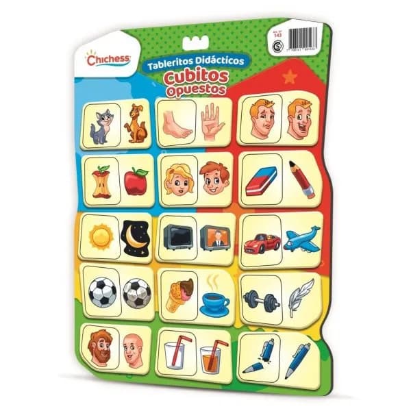 Cubitos Didácticos – Opuestos