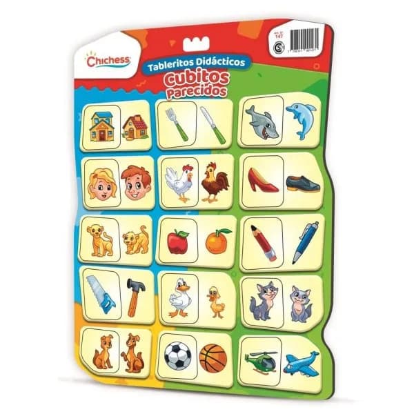 Cubitos Didácticos – Parecidos