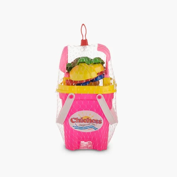 Balde Castillo • Cernidor • Pala Y Rastrillo Chicos • 4 Moldes