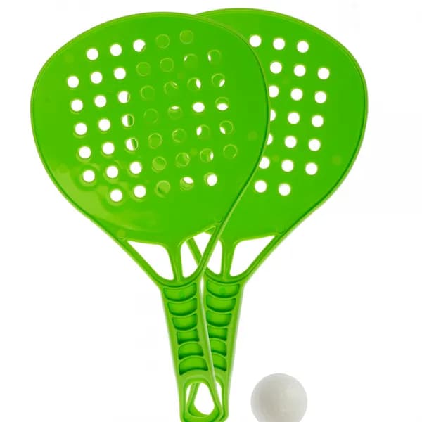 Set Económico Paletas De Paddle Modernas Infantiles Con Pelotita